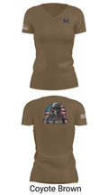 Marina Police Department 65171841 Women's Short Sleeve V-neck Shirt - 8