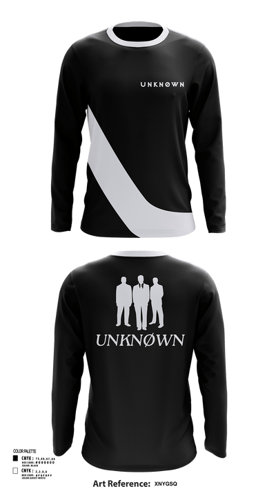 UNKNØWN 1359763 Long Sleeve Performance Shirt - 127