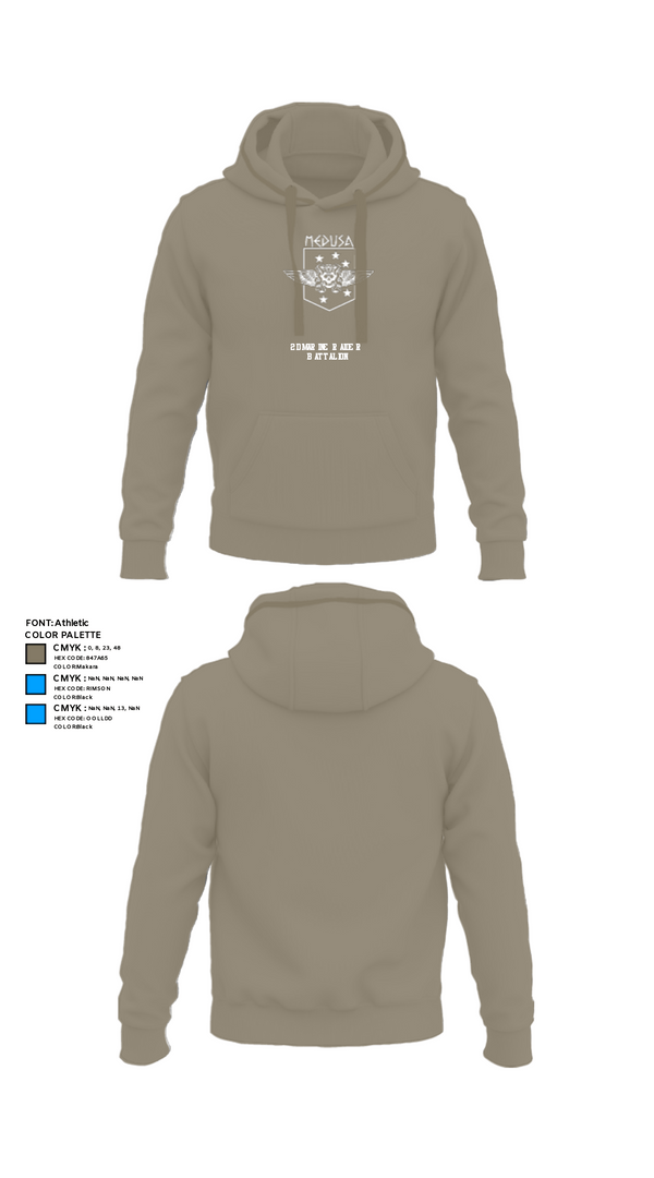 Hoodie, 2D Marine Raider Battalion, Marines, Teamtime, Team time, sublimation, custom sports apparel, team uniforms, spirit wear, spiritwear, sports uniforms, custom shirts, team store, custom team store, fundraiser sports, apparel fundraiser