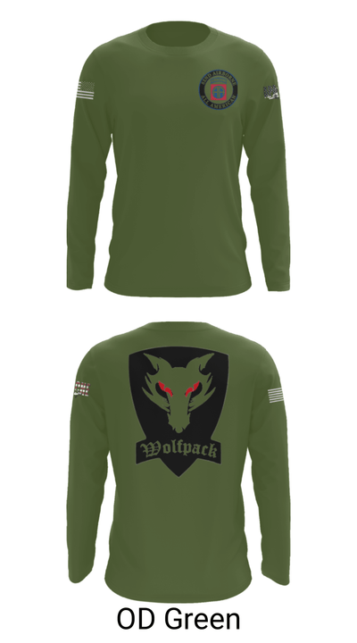 1-82nd CAB 46571810 Long Sleeve Performance Shirt - 37