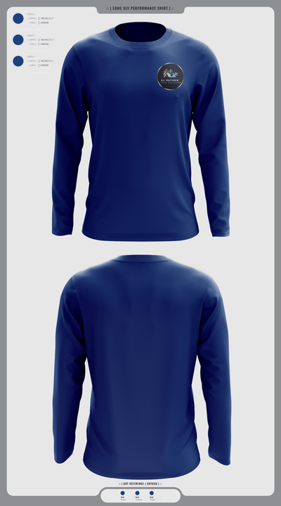 El Patrón A/C 72662324 Long Sleeve Performance Shirt 1