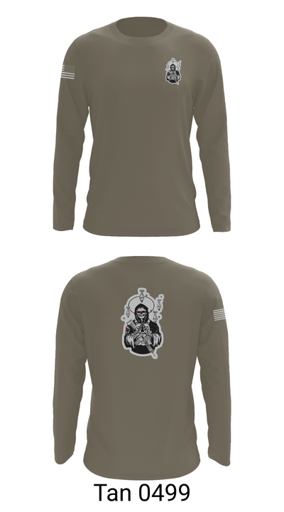 Outlaw Mortar Section 59835743 Long Sleeve Performance Shirt - 66