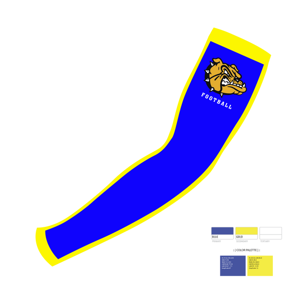 Arm Sleeve, Claysburg-Kimmel Senior High School Football, Football, Teamtime, Team time, sublimation, custom sports apparel, team uniforms, spirit wear, spiritwear, sports uniforms, custom shirts, team store, custom team store, fundraiser sports, apparel fundraiser