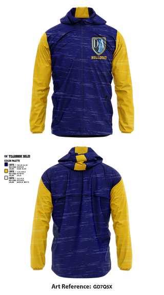 Windbreaker, Bulldogs, , Teamtime, Team time, sublimation, custom sports apparel, team uniforms, spirit wear, spiritwear, sports uniforms, custom shirts, team store, custom team store, fundraiser sports, apparel fundraiser