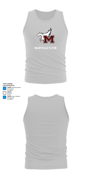 Tank Top, Maryvale flyer, Men's Soccer, Teamtime, Team time, sublimation, custom sports apparel, team uniforms, spirit wear, spiritwear, sports uniforms, custom shirts, team store, custom team store, fundraiser sports, apparel fundraiser