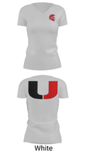 Union High School Football 19698543 Women's Short Sleeve V-neck Shirt - 19