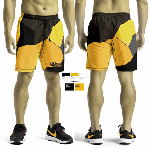 Athletic Shorts With Pockets, Glencoe High School Cross Country, Cross Country, Teamtime, Team time, sublimation, custom sports apparel, team uniforms, spirit wear, spiritwear, sports uniforms, custom shirts, team store, custom team store, fundraiser sports, apparel fundraiser