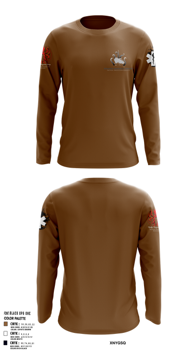 Kraken Defense Group 92519053 Long Sleeve Performance Shirt 114