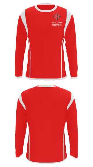 Long Sleeve Performance Shirt, North Florida Christian High School Track, Track & Field, Teamtime, Team time, sublimation, custom sports apparel, team uniforms, spirit wear, spiritwear, sports uniforms, custom shirts, team store, custom team store, fundraiser sports, apparel fundraiser