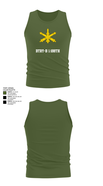 BTRY-B 1/188th 96332158 Tank Top - 56