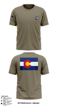 USS Colorado 62419768 Short Sleeve Performance Shirt - 1