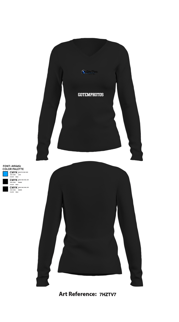 Womens Long Sleeve Vneck Shirt 1, Gotemphotos, , Teamtime, Team time, sublimation, custom sports apparel, team uniforms, spirit wear, spiritwear, sports uniforms, custom shirts, team store, custom team store, fundraiser sports, apparel fundraiser