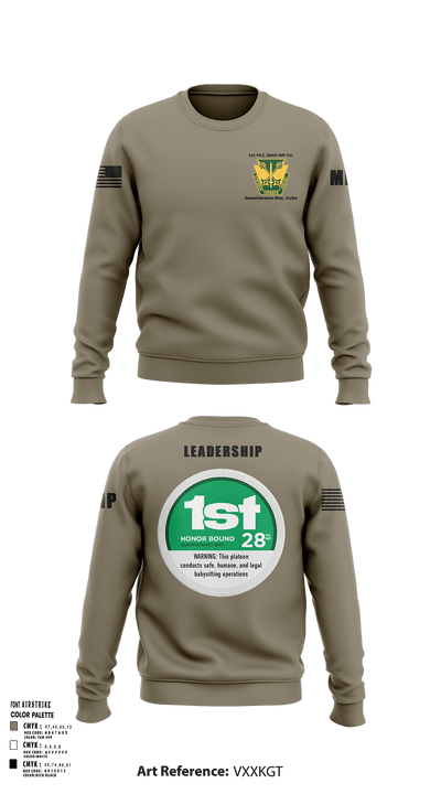 28th MP Company 42431415 Crew Neck Sweatshirt - 131
