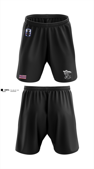 3RD PLT BAD BOYS3RD PLT BAD BOYS 899719921-299 DismountBlue Ewok 2663775 Athletic Shorts With Pockets - 3