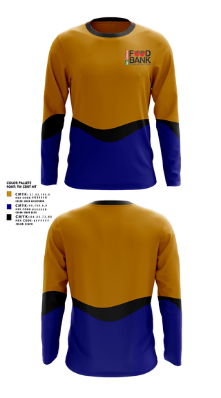 Long Sleeve Performance Shirt, San Antonio Food Bank, , Teamtime, Team time, sublimation, custom sports apparel, team uniforms, spirit wear, spiritwear, sports uniforms, custom shirts, team store, custom team store, fundraiser sports, apparel fundraiser