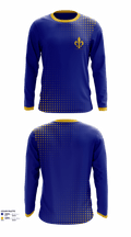 Saint John Lutheran Middle School Basketball 49738600 Long Sleeve Performance Shirt - 1
