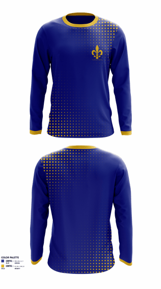 Long Sleeve Performance Shirt, Saint John Lutheran Middle School Basketball, Men's Basketball, Teamtime, Team time, sublimation, custom sports apparel, team uniforms, spirit wear, spiritwear, sports uniforms, custom shirts, team store, custom team store, fundraiser sports, apparel fundraiser