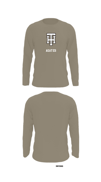 Agates 75737074 Long Sleeve Performance Shirt - 28
