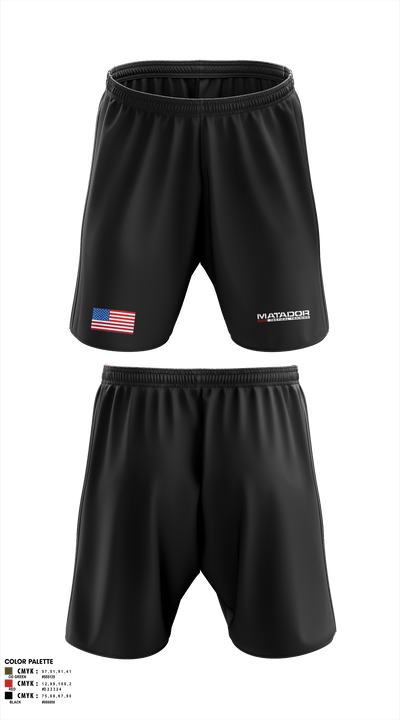 undefined Athletic Shorts With Pockets - 5