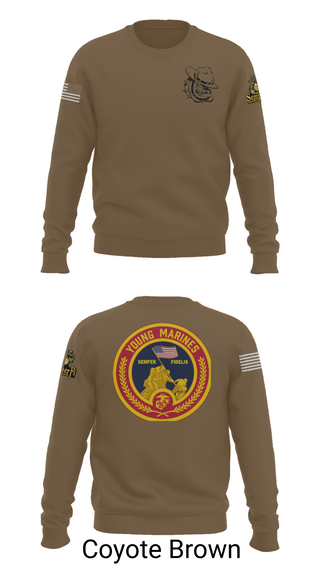 Crew Neck Sweatshirt, Rogue Valley, Marines, Teamtime, Team time, sublimation, custom sports apparel, team uniforms, spirit wear, spiritwear, sports uniforms, custom shirts, team store, custom team store, fundraiser sports, apparel fundraiser