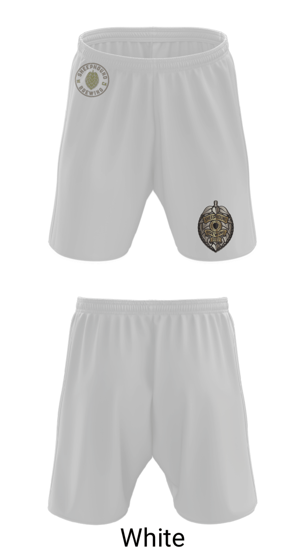 Athletic Shorts With Pockets, Sheephound Brewing, , Teamtime, Team time, sublimation, custom sports apparel, team uniforms, spirit wear, spiritwear, sports uniforms, custom shirts, team store, custom team store, fundraiser sports, apparel fundraiser