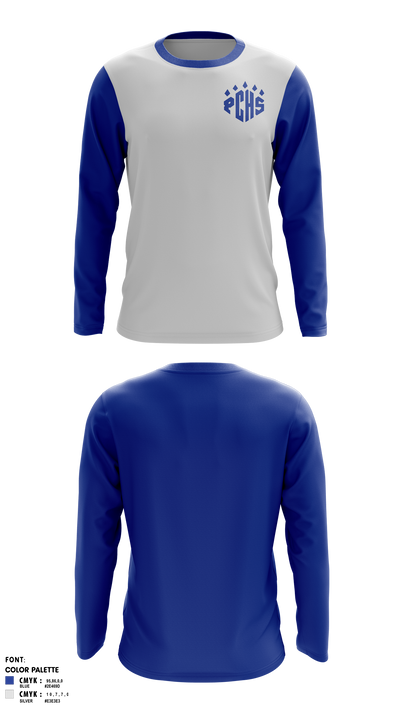 Polk County High School Wrestling 63642778 Long Sleeve Performance Shirt 41