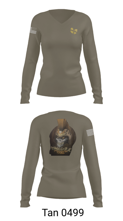 MWCS-28 7964328 Women's Long Sleeve V-neck Shirt - 77