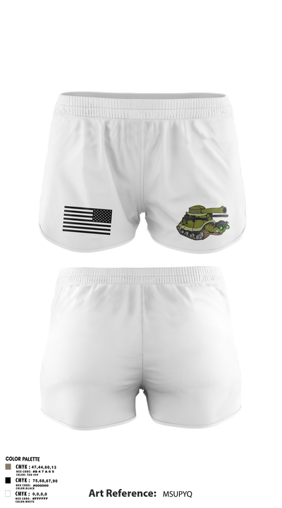 B Co 766 EN BeB 1st Platoon Armored Turtles Ranger Panties - 5
