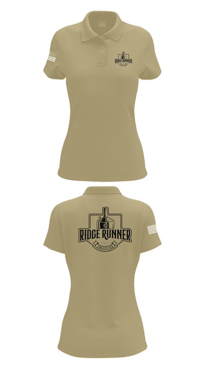 RidgeRunner Logistics 57154261 Women's Short Sleeve Performance Polo  - 43