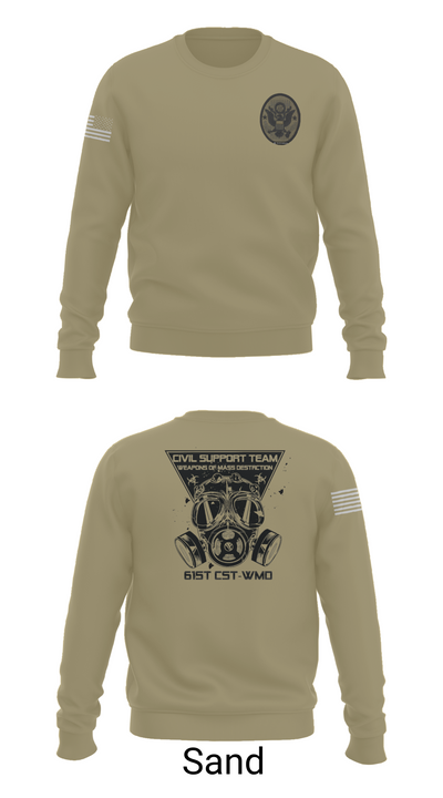 61st CST 56297636 Crew Neck Sweatshirt - 85