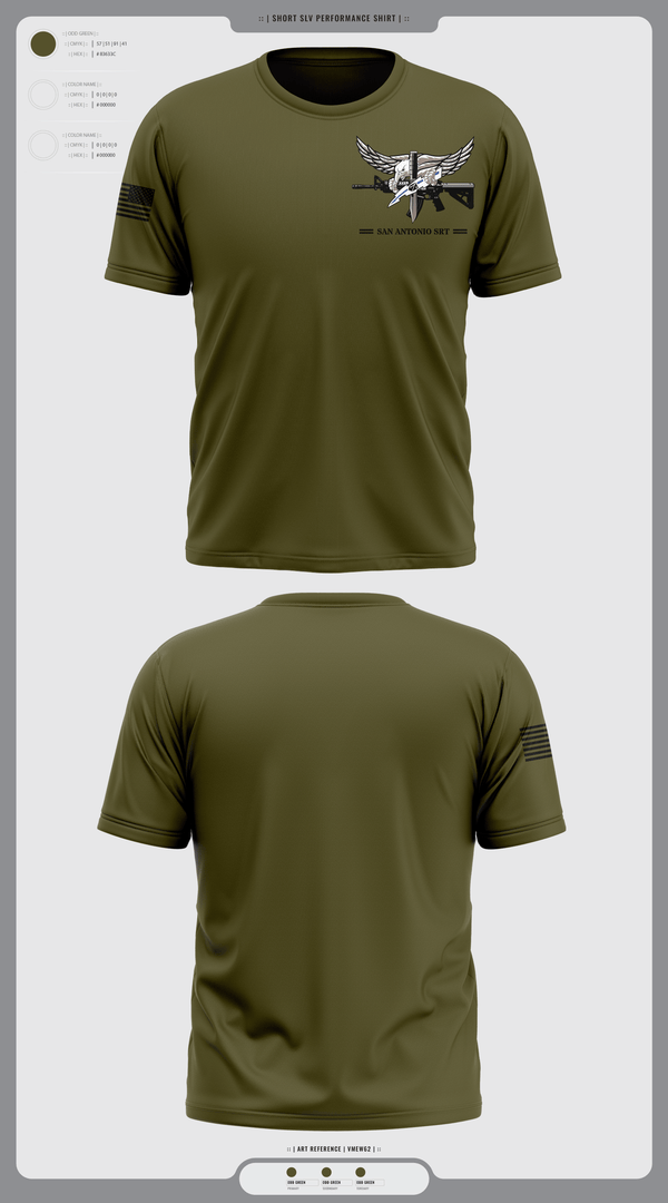 Short Sleeve Performance Shirt, San Antonio SRT, Police, Teamtime, Team time, sublimation, custom sports apparel, team uniforms, spirit wear, spiritwear, sports uniforms, custom shirts, team store, custom team store, fundraiser sports, apparel fundraiser