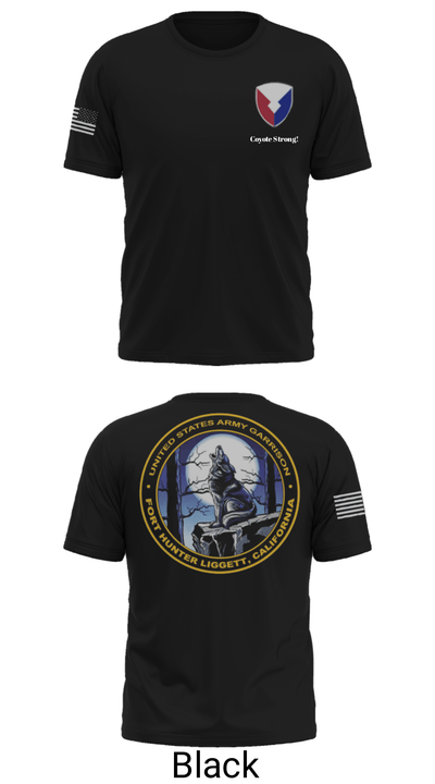 USAG Fort Hunter Liggett 63264859 Short Sleeve Performance Shirt - 22