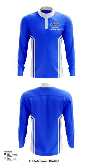 Quarter Zip Jacket, Forrest City High School Cheer, Cheer, Teamtime, Team time, sublimation, custom sports apparel, team uniforms, spirit wear, spiritwear, sports uniforms, custom shirts, team store, custom team store, fundraiser sports, apparel fundraiser