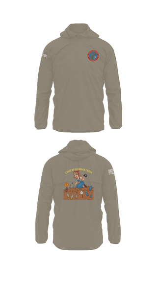 Windbreaker, MCB Camp Blaz Ordnance, Marines, Teamtime, Team time, sublimation, custom sports apparel, team uniforms, spirit wear, spiritwear, sports uniforms, custom shirts, team store, custom team store, fundraiser sports, apparel fundraiser