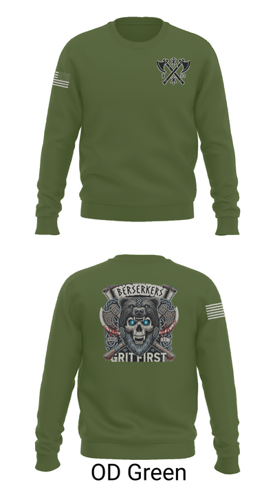 Baker 3-509th 3rd Plt 1st squad 60073036 Crew Neck Sweatshirt - 45