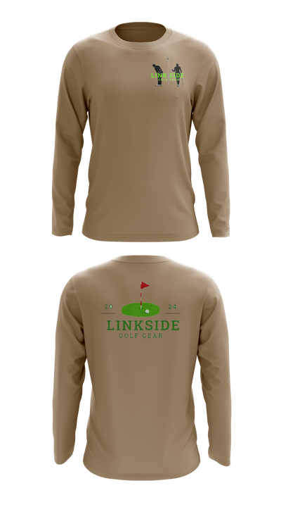 On the Links Golf Co 48920069 Long Sleeve Performance Shirt 41