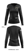 773d MP BN 67187730 Women's Long Sleeve V-neck Shirt - 3