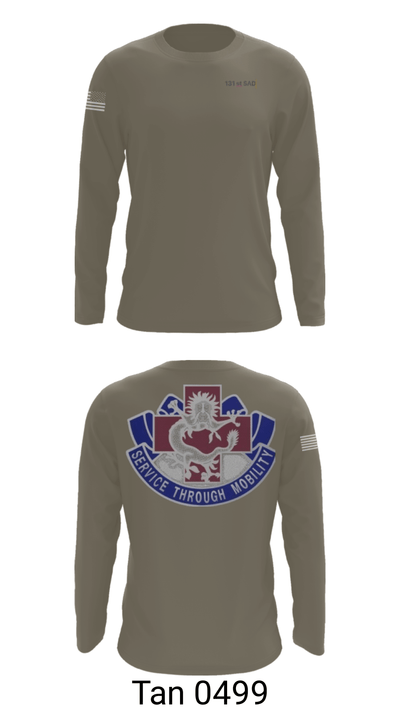 131st SAD 30923747 Long Sleeve Performance Shirt - 66