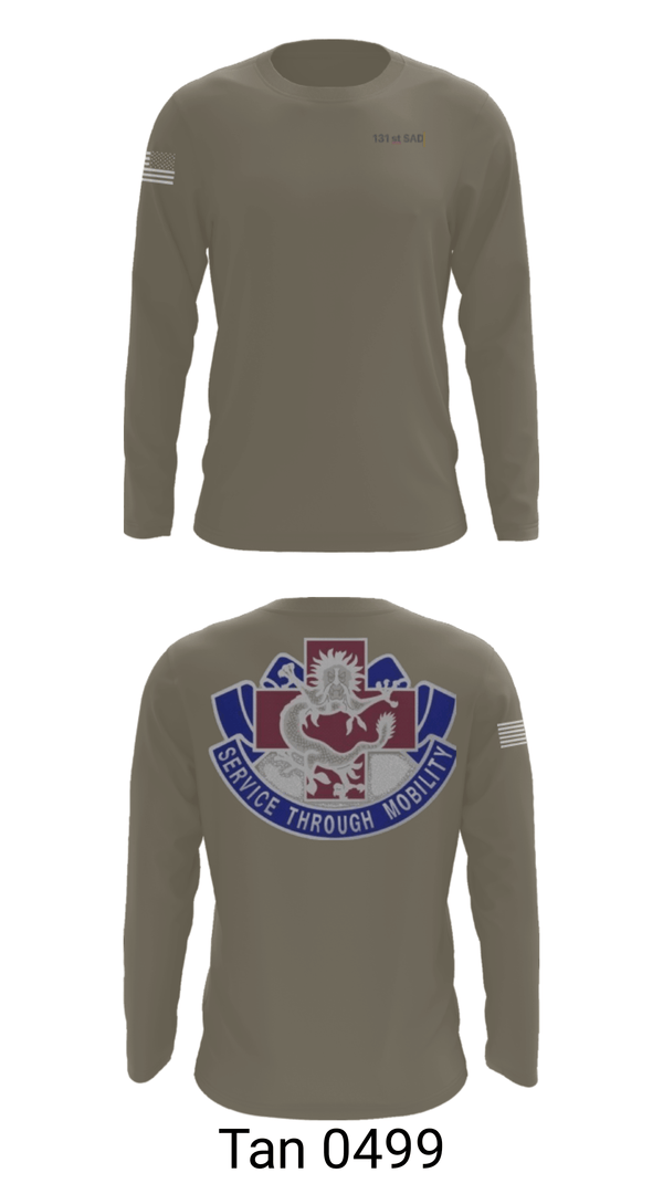Long Sleeve Performance Shirt, 131st SAD, Army, Teamtime, Team time, sublimation, custom sports apparel, team uniforms, spirit wear, spiritwear, sports uniforms, custom shirts, team store, custom team store, fundraiser sports, apparel fundraiser