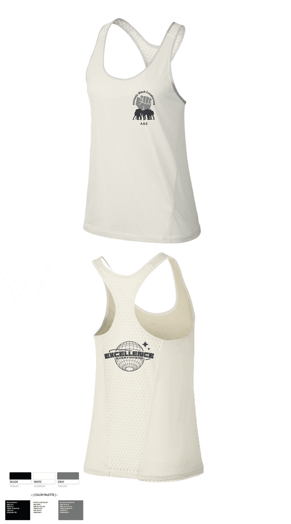 Tank Top, Athletic Black Excellence, Track & Field, Teamtime, Team time, sublimation, custom sports apparel, team uniforms, spirit wear, spiritwear, sports uniforms, custom shirts, team store, custom team store, fundraiser sports, apparel fundraiser