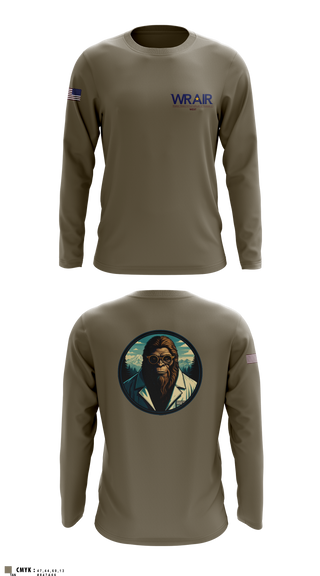 Long Sleeve Performance Shirt, Walter Reed Army Institute of Research - West, , Teamtime, Team time, sublimation, custom sports apparel, team uniforms, spirit wear, spiritwear, sports uniforms, custom shirts, team store, custom team store, fundraiser sports, apparel fundraiser