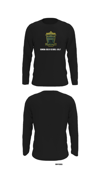 Sonora High School Golf 54102479 Long Sleeve Performance Shirt - 27