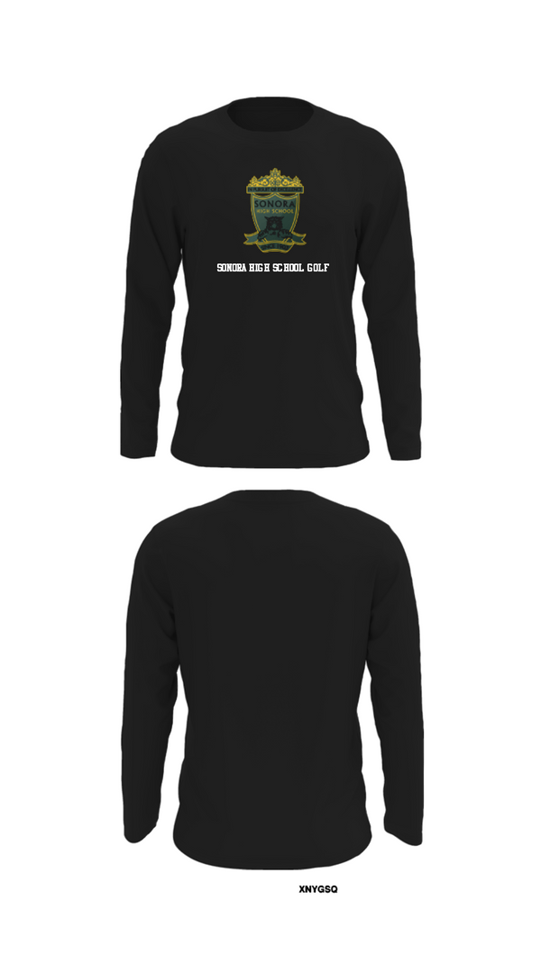 Long Sleeve Performance Shirt, Sonora High School Golf, Golf, Teamtime, Team time, sublimation, custom sports apparel, team uniforms, spirit wear, spiritwear, sports uniforms, custom shirts, team store, custom team store, fundraiser sports, apparel fundraiser