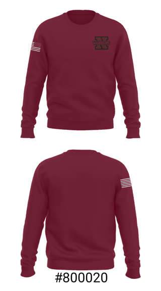 Crew Neck Sweatshirt, Nokomis Regional High School Lacrosse, Women's Lacrosse, Teamtime, Team time, sublimation, custom sports apparel, team uniforms, spirit wear, spiritwear, sports uniforms, custom shirts, team store, custom team store, fundraiser sports, apparel fundraiser