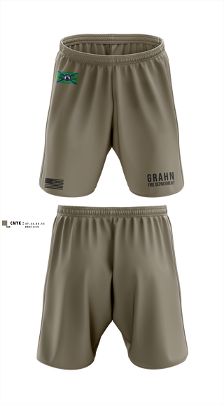Athletic Shorts With Pockets, Grahn Fire DepartmentAPR, Fire Department, Teamtime, Team time, sublimation, custom sports apparel, team uniforms, spirit wear, spiritwear, sports uniforms, custom shirts, team store, custom team store, fundraiser sports, apparel fundraiser