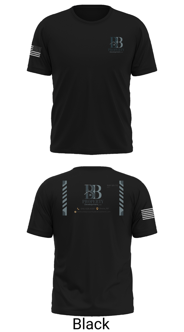 Short Sleeve Performance Shirt, BB PROPERTY DEVELOPMENT, , Teamtime, Team time, sublimation, custom sports apparel, team uniforms, spirit wear, spiritwear, sports uniforms, custom shirts, team store, custom team store, fundraiser sports, apparel fundraiser