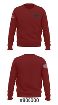 Clary Middle School Lacrosse 72049114 Crew Neck Sweatshirt - 16