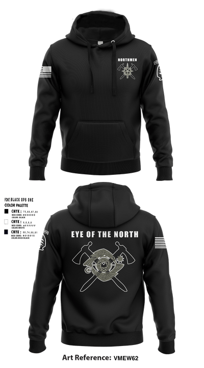 92nd CA BN S2 65710083 Hoodie - 1