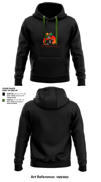 Al Tacos Locos 95023121 Hoodie - 1