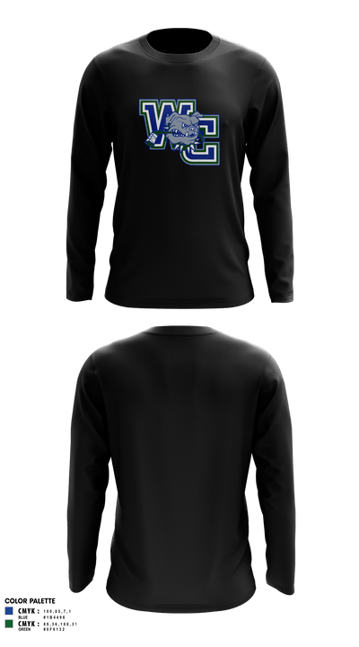 Churchill Ice Hockey 67738874 Long Sleeve Performance Shirt 19